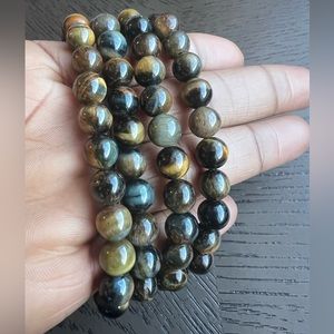 🐅 🐅Tiger eye bracelet 8mm (one)🐅 🐅